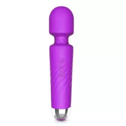 S-Hande Hero masażer wand z 7 trybami wibracji i 4 szybkościami Purple
