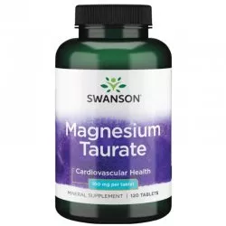 Swanson Taurynian Magnezu 100mg 120 tabletek