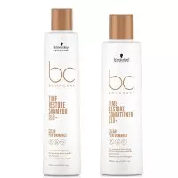 Schwarzkopf BC Time Restore, zestaw do włosów dojrzałych, szampon 250ml + odżywka 200ml