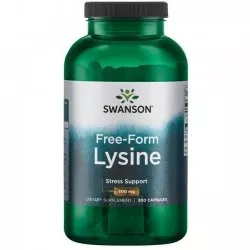 Swanson L-Lizyna 500mg 300 kaps