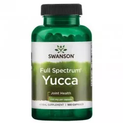 Swanson Yucca 500mg 100 kaps
