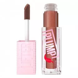 Maybelline New York Lifter Plump, błyszczyk powiększający usta, 007 cocoa zing, 5,4ml