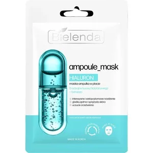 Bielenda Ampoule Mask, hialuron maska-ampułka w płacie, 1szt.