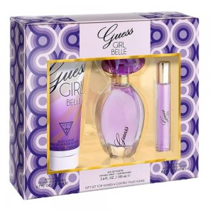 Guess Girl Belle zestaw woda toaletowa spray 100ml + woda toaletowa spray 15ml + balsam do ciała 200ml (W)