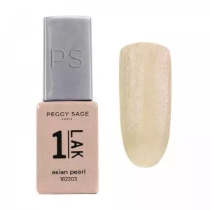 Peggy Sage One-LAK lakier hybrydowy 3w1, asian pearl, 5ml