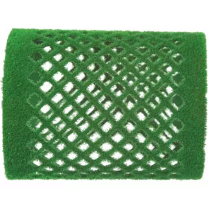 Efalock Flocked Curler, wałki metalowe flokowane 65mm/50mm zielone 12szt., ref. 14101073