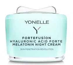 Yonelle Fortefusion, krem na noc z melatoniną i kwasem hialuronowym forte, 55ml