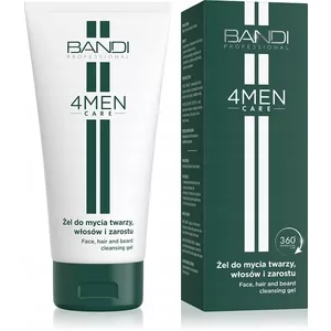 Bandi 4MEN Care, żel do mycia twarzy, włosów i zarostu, 150ml