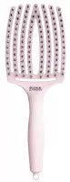 Olivia Garden Fingerbrush Combo Pastel Pink, szczotka z włosiem dzika, duża, różowa