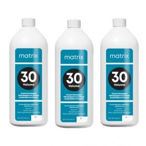 Matrix Creme Oxydant, aktywator w kremie do koloryzacji trwałej, 9%, wielopak, 3x1000ml