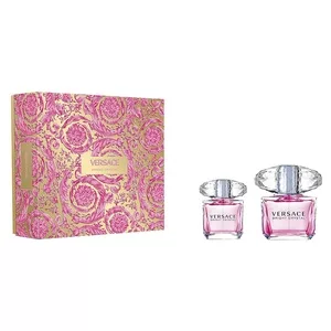 Versace Bright Crystal zestaw woda toaletowa spray 90ml + woda toaletowa spray 30ml (W)