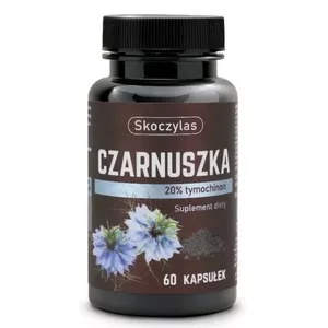 Skoczylas Czarnuszka 20% tymochinon suplement diety 60 kapsułek
