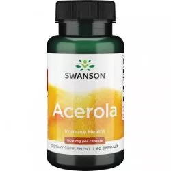 Swanson Acerola 500mg 60 kapsułek