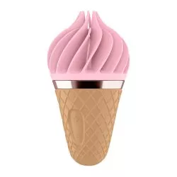 Satisfyer Sweet Treat stymulator łechtaczki w kształcie lodowego rożka Pink