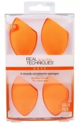 Real Techniques Miracle Complexion Sponges zestaw czterech gąbek do podkładu