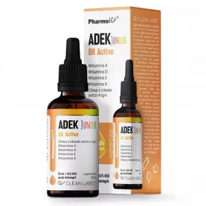 Pharmovit ADEK Junior Oil Active suplement diety w kroplach 30ml