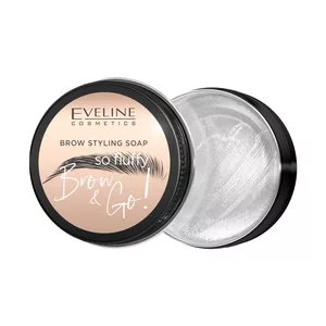 Eveline Cosmetics Brow&Go, Mydło do stylizacji brwi So Fluffy, 25g