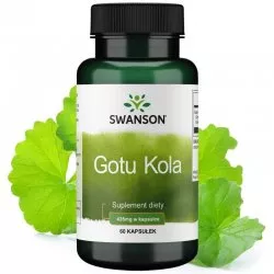 Swanson Gotu Kola 435mg 60 kaps