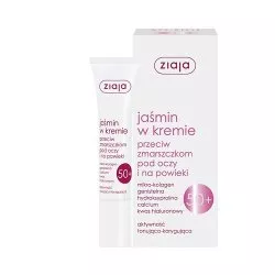 Ziaja Jaśmin, krem pod oczy przeciw zmarszczkom 50+, 15ml