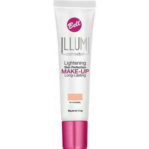 Bell Illumi Corrector, trwały fluid rozświetlająco-korygujący do twarzy, 04, 30g