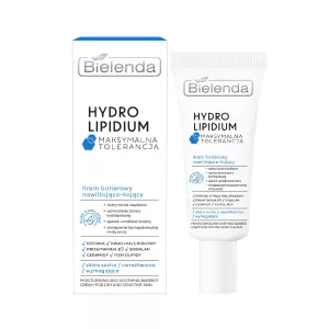 Bielenda Hydro Lipidium Maksymalna Tolerancja, krem barierowy nawilżająco-kojący, 50ml
