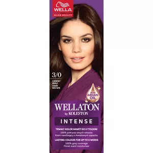 Wella Wellaton, farba do włosów, Ciemny Brąz, 3/0, 100ml