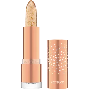 Catrice Glam In Gold Glow Lip Balm, transparentny balsam do ust o połyskującej formule, 3.5g