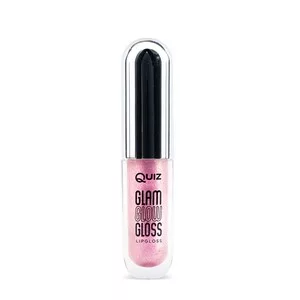Quiz Cosmetics Glam Glow Gloss Lipgloss metaliczny błyszczyk z olejem rycynowym i witaminą E N°11 2.5ml