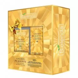 Bielenda Golden Placenta 60+, zestaw prezentowy: krem do twarzy 50ml + krem pod oczy 15ml