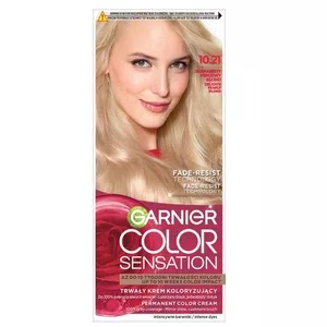 Garnier Color Sensation krem koloryzujący do włosów 10.21 Jedwabisty Perłowy Blond