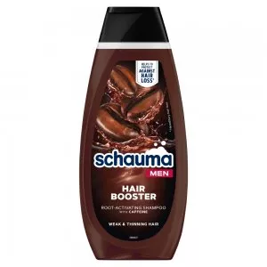 Schwarzkopf Schauma Men Hair Booster szampon aktywujący cebulki włosów z kofeiną 400ml