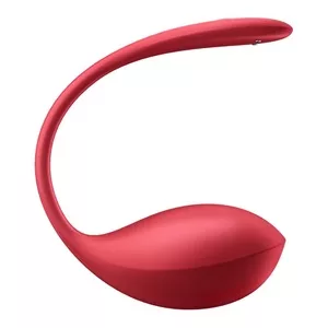 Satisfyer Shiny Petal wibrujące jajko z pilotem Red