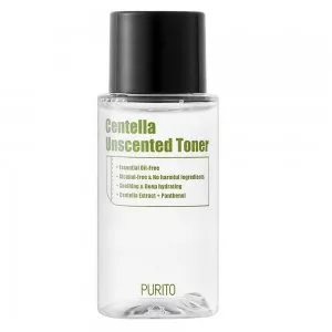 Purito Centella Unscented Toner mini bezzapachowy toner z ekstraktem z wąkroty azjatyckiej 30ml