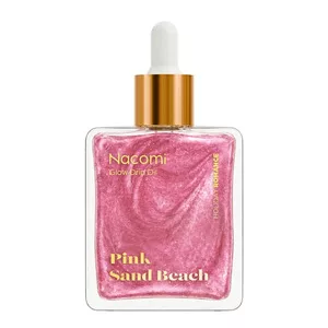 Nacomi Glow Drip Oil, olejek do ciała, Pink Sand Beach, 50ml