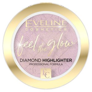 Eveline Feel the Glow!, rozświetlacz, 03 rose gold, 4.2g
