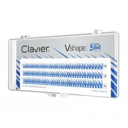 Clavier Vshape Colour Edition kępki rzęs Blue Mix