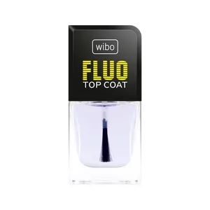 Wibo Fluo Top Coat bezbarwny top do paznokci 8,5ml