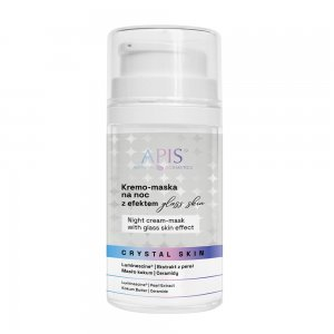 Apis Crystal Skin, kremo-maska na noc z efektem glass skin, 50ml