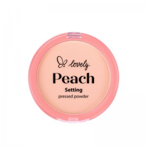 Lovely Peach Setting Pressed Powder półtransparentny prasowany puder 7.5g