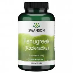 Swanson Fenugreek (Kozieradka) 610mg 90 kaps
