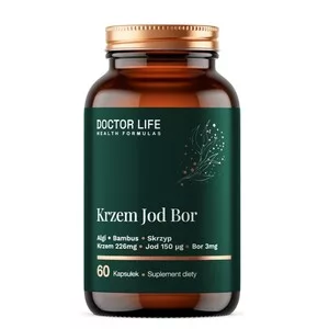 Doctor Life Krzem Jod Bor suplement diety 60 kapsułek