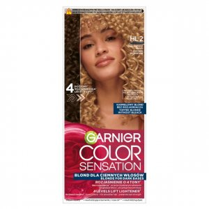 Garnier Color Sensation trwała farba do włosów HL2 Karmelowy Blond