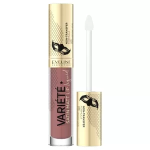 Eveline Variété, satin matt lip liquid pomadka w płynie, 04, 4ml