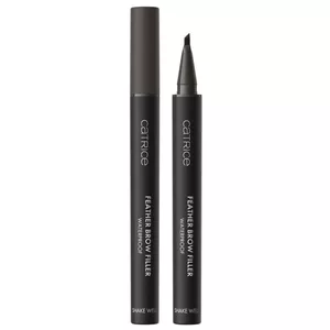 Catrice Feather Brow Filler, wodoodporny pisak do brwi, 030 Soft Brown