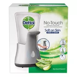 Dettol Bezdotykowy aplikator mydła w płynie z mydłem aloes i witamina E 250ml