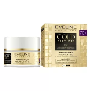 Eveline Gold Peptides, remodelujący krem-lifting 70+, 50ml