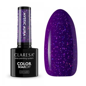 Claresa Color Soak Off UV/LED Mystic Aura lakier hybrydowy 6 5g