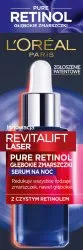 L'Oreal Paris Revitalift Laser Pure Retinol Głębokie Zmarszczki Serum na Noc, 30ml