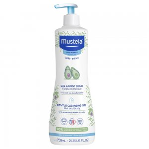 Mustela Gentle Cleansing Gel delikatny żel do mycia ciała i włosów 750ml
