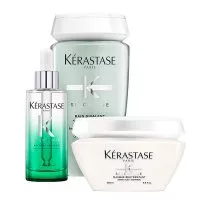 Kerastase Specifique, zestaw odświeżający, szampon + maska + serum, 250ml + 200ml + 90ml
